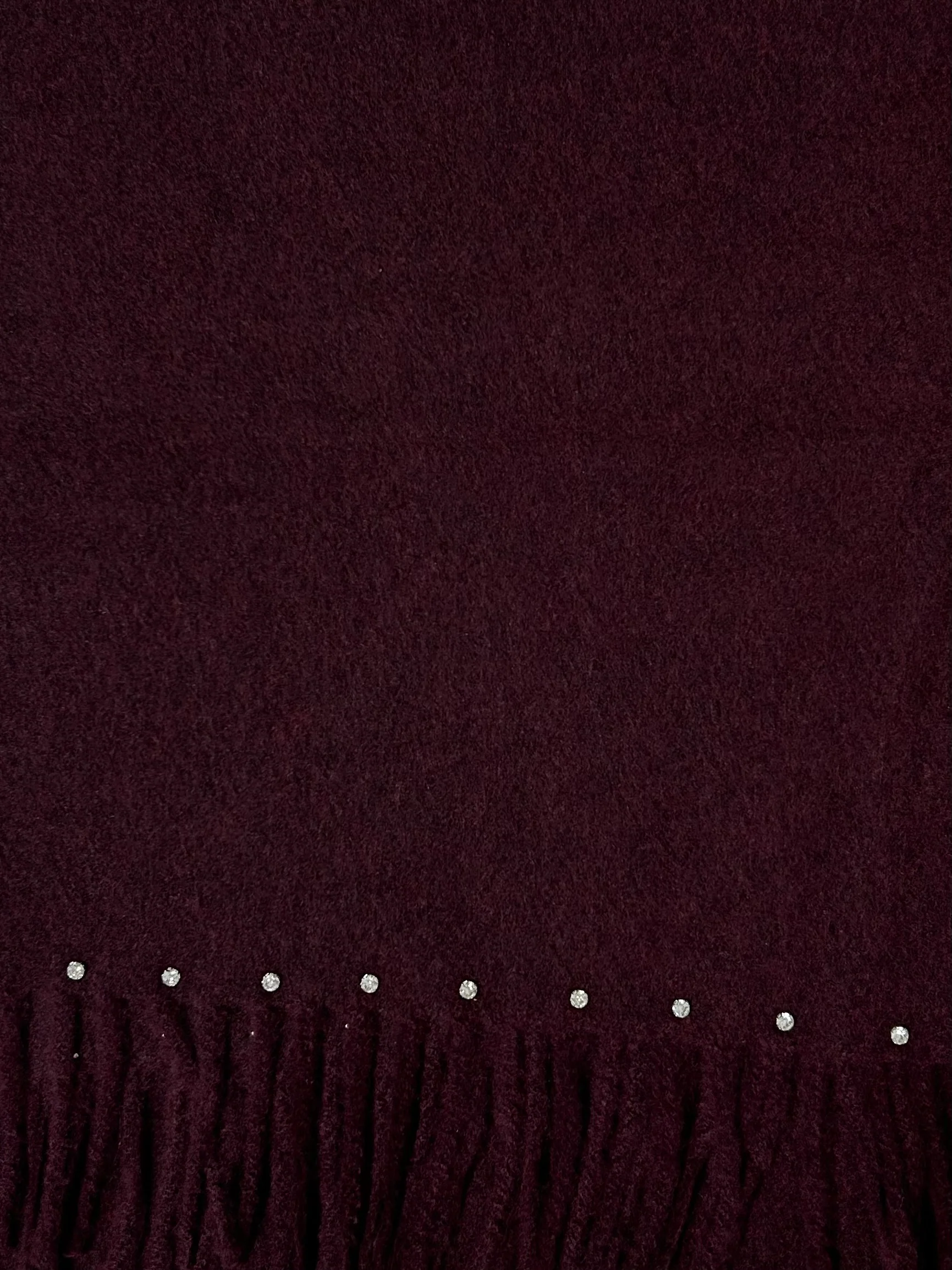 Diamante Tassel Detailed Scarf (6 Colours) - Image 5