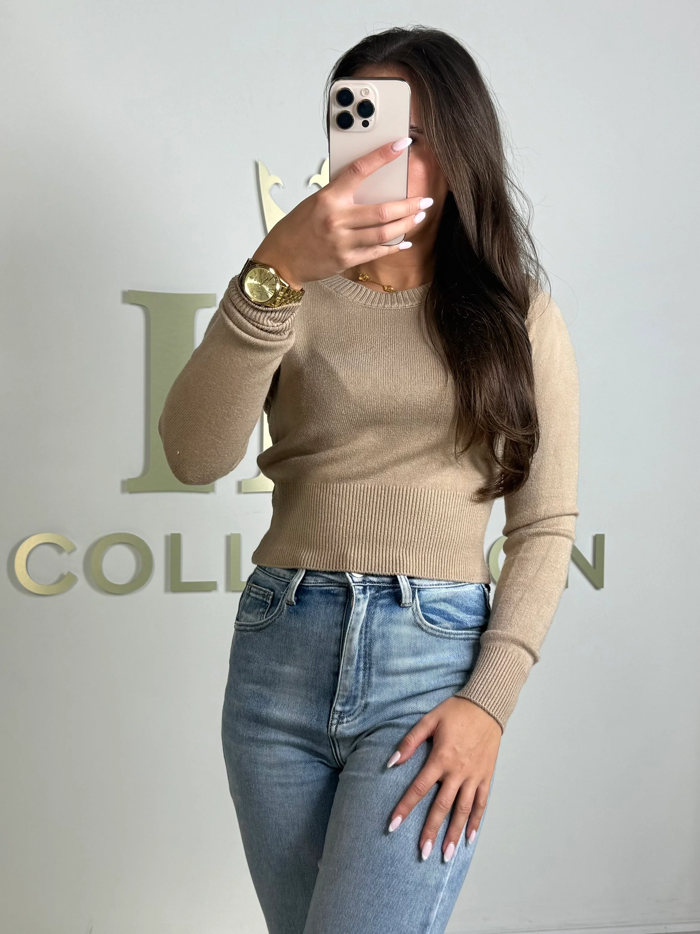 Classic Staple Luxury Soft Knit Round Neck Jumper (5 Colours) - Image 6
