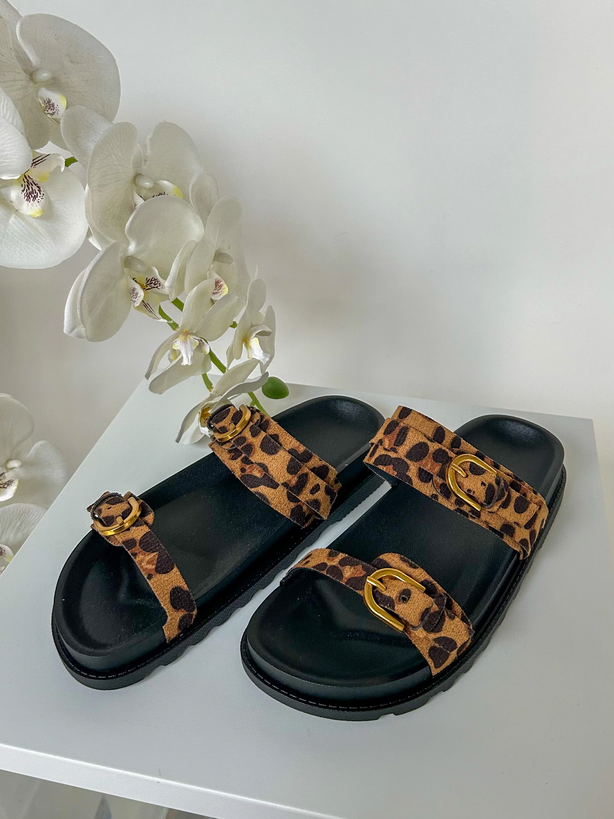 Double Buckle Strap Sandals (3 Colours) - Image 11