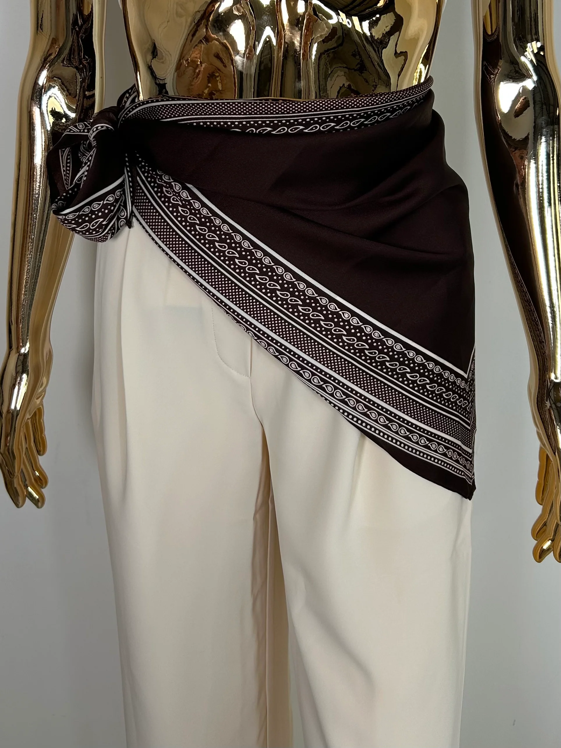 Paisley Print Scarf - Image 3