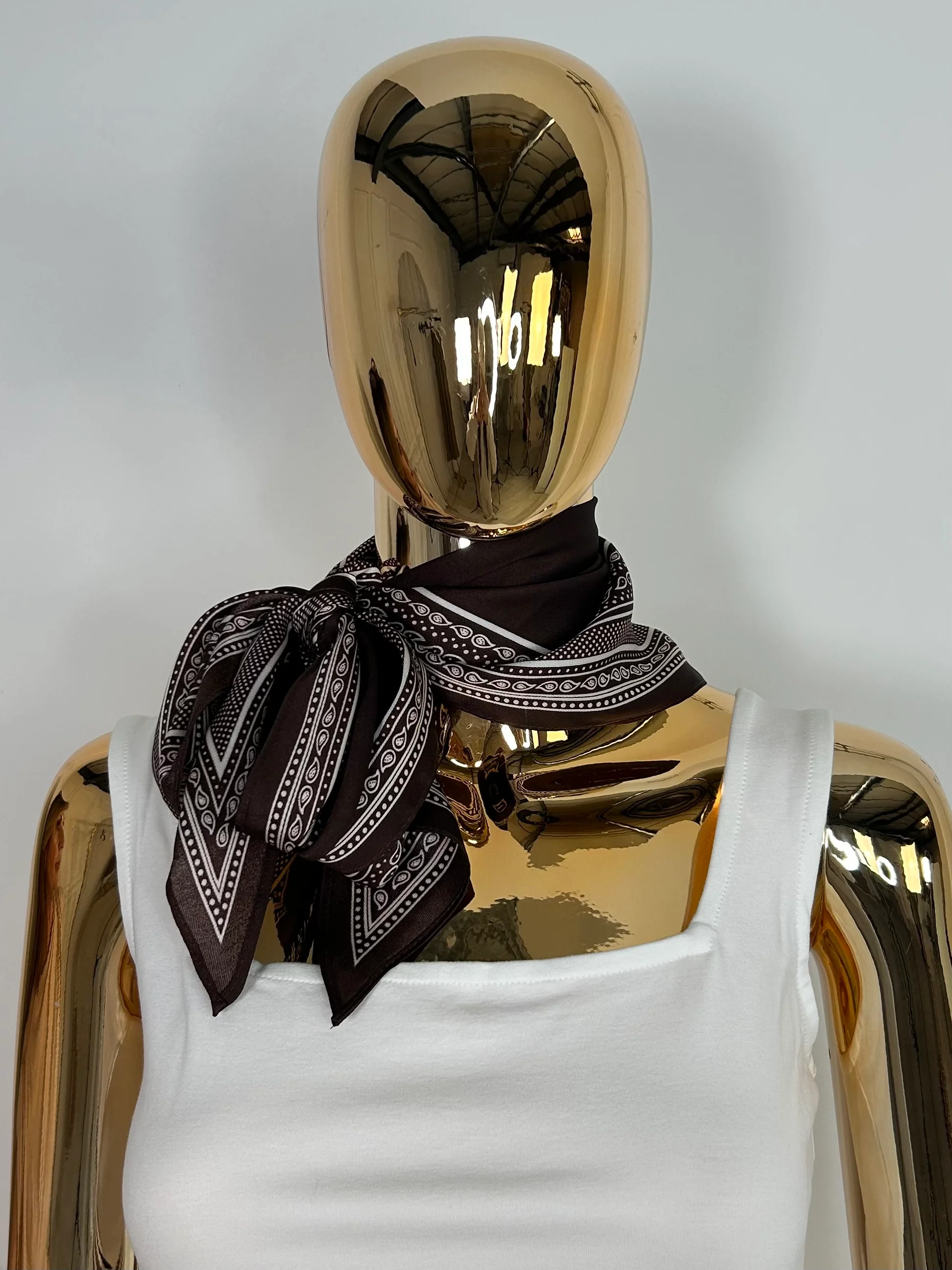 Paisley Print Scarf - Image 6