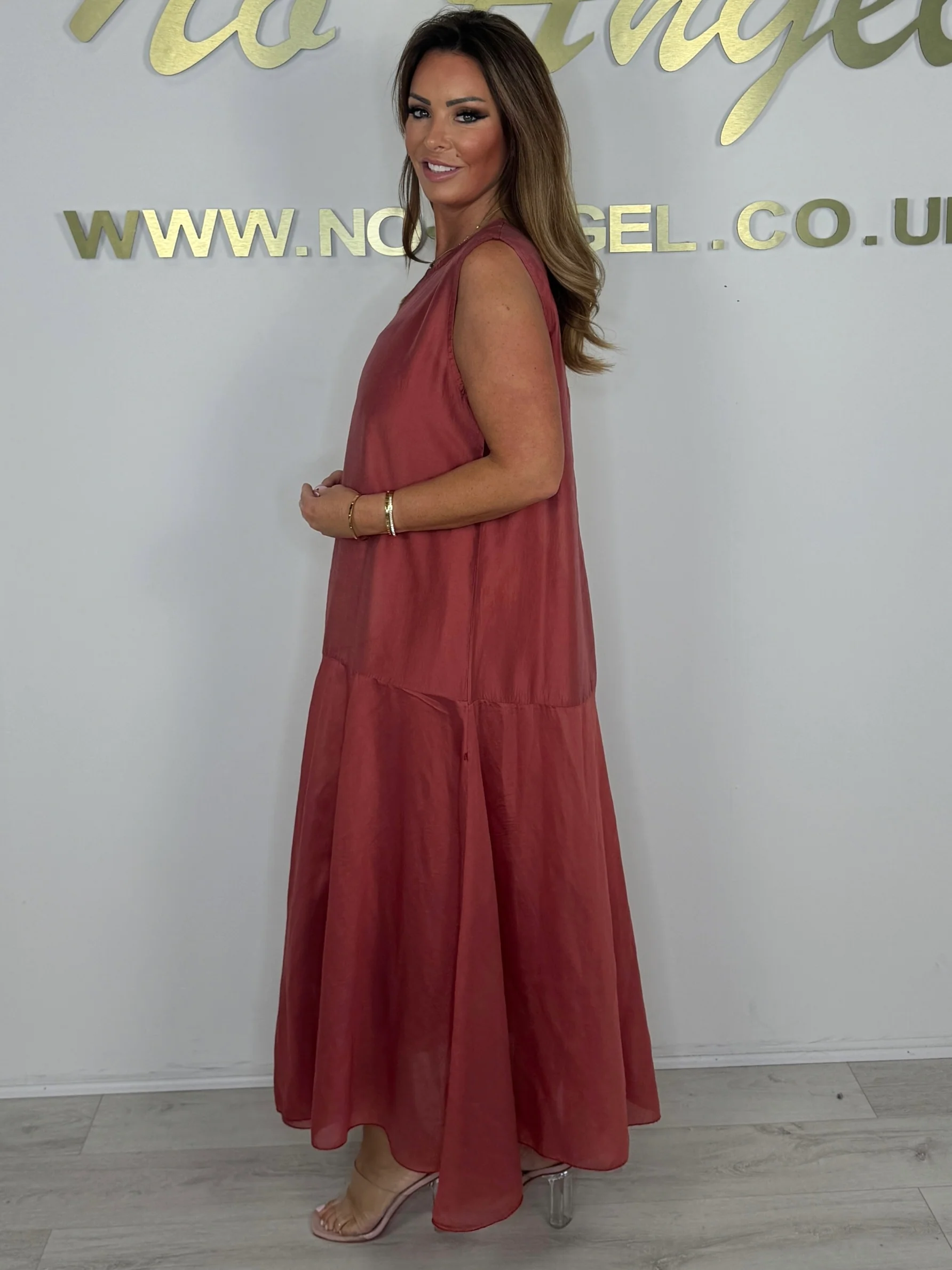 Sleeveless Round Neck Maxi Dress (4 Colours) - Image 9