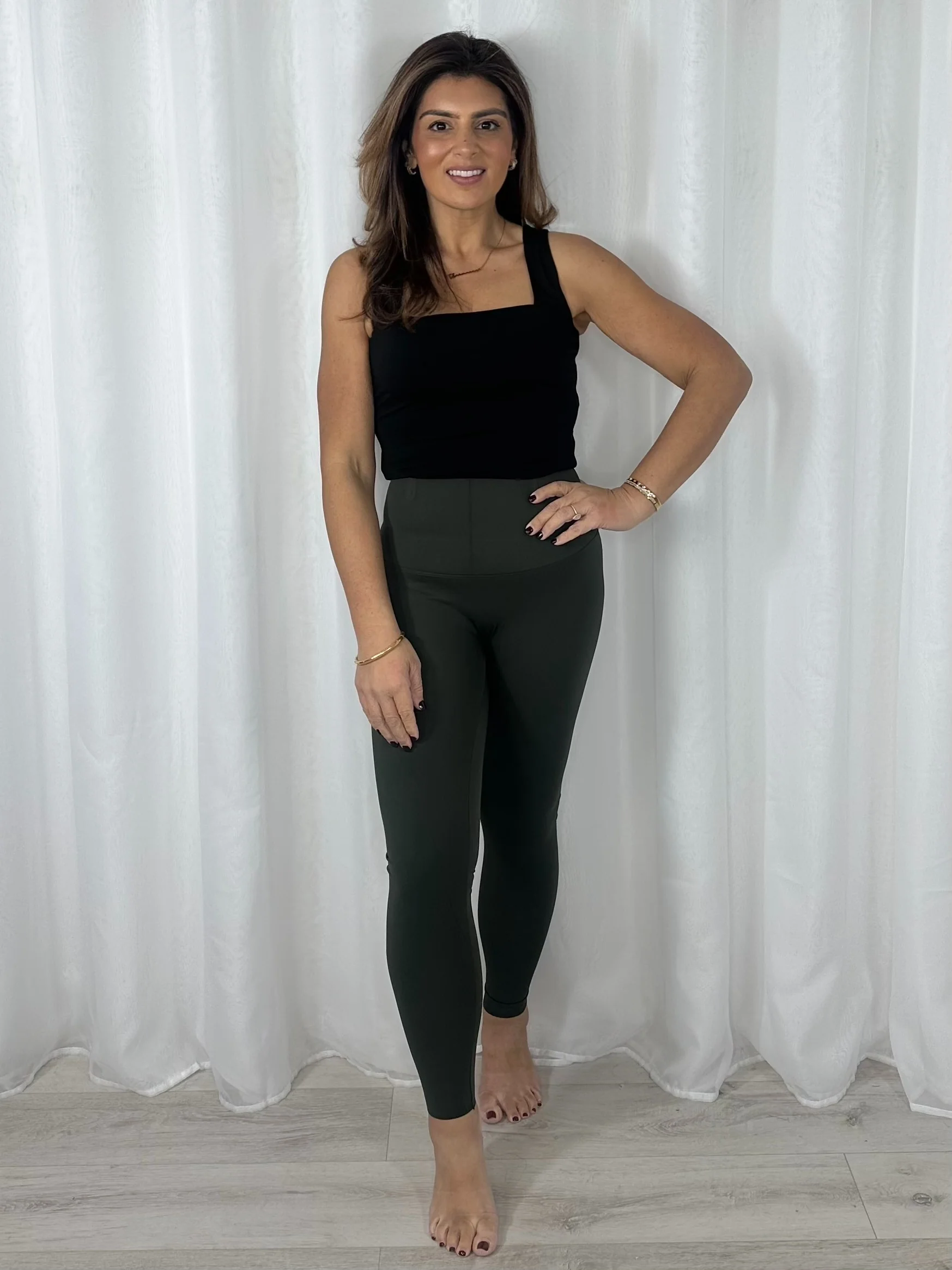 Tummy Sculpt Leggings (8 Colours) - Image 3