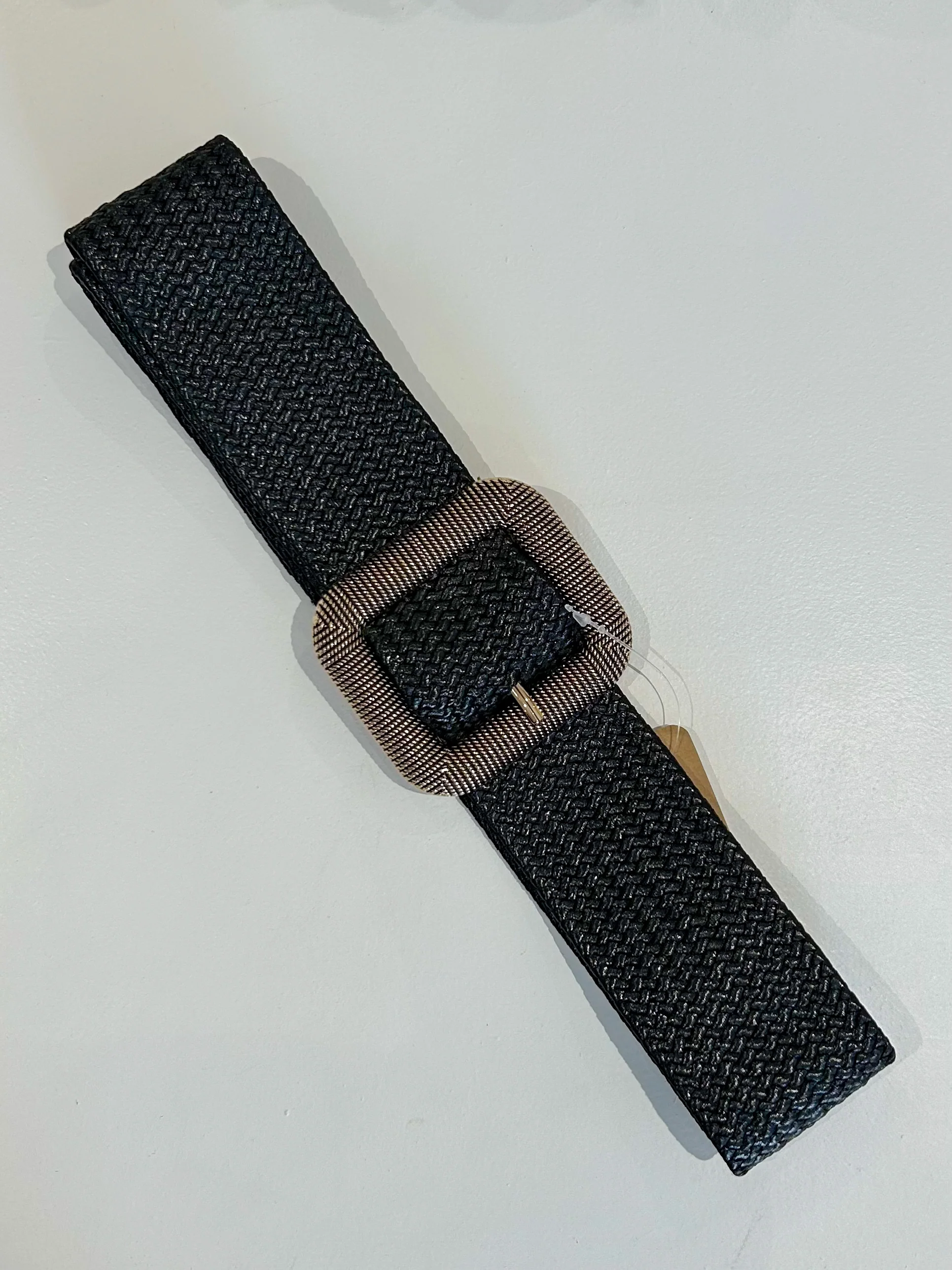 Woven Square Buckle Belts (6 Colours) - Image 3