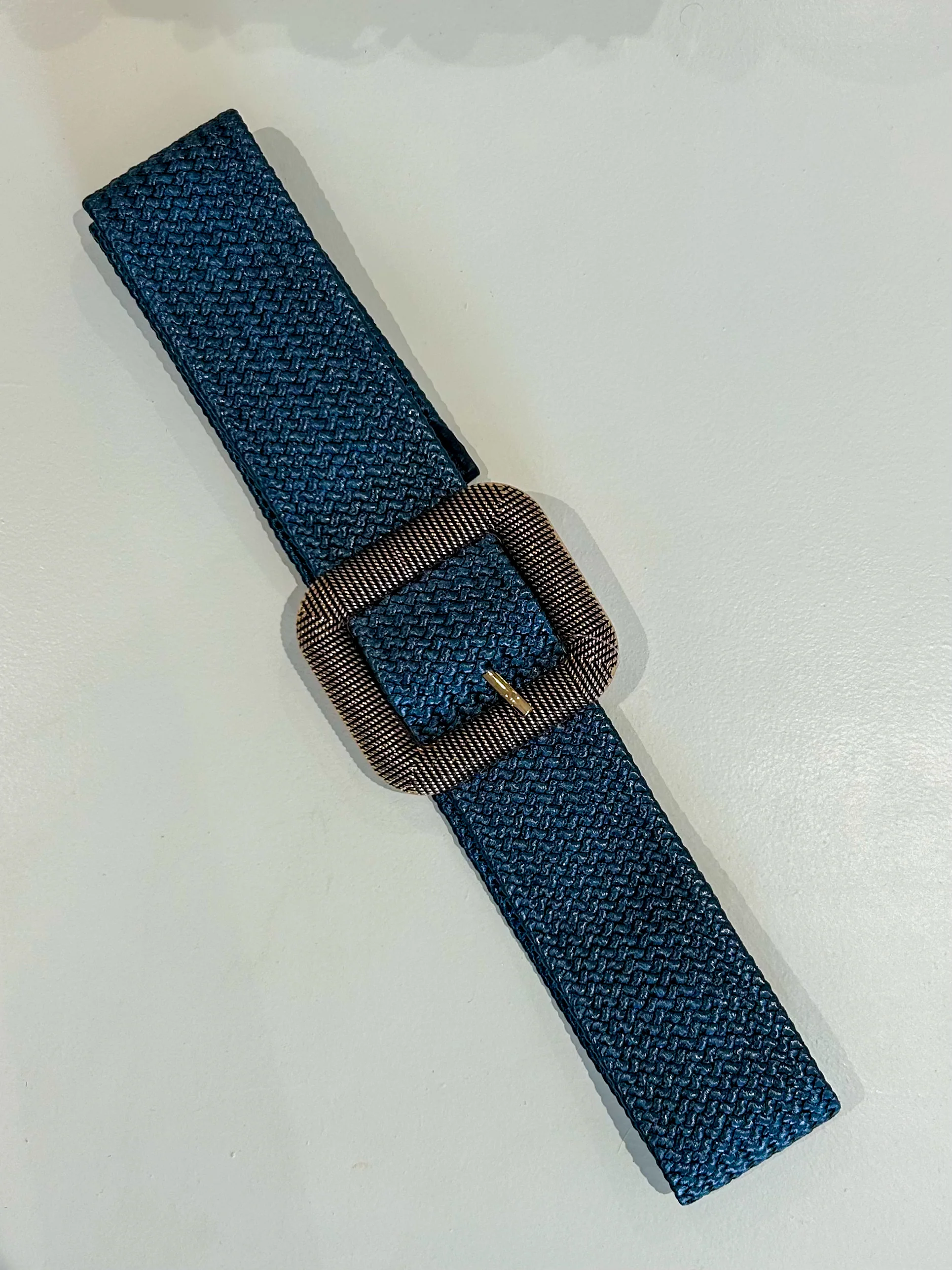 Woven Square Buckle Belts (6 Colours) - Image 5